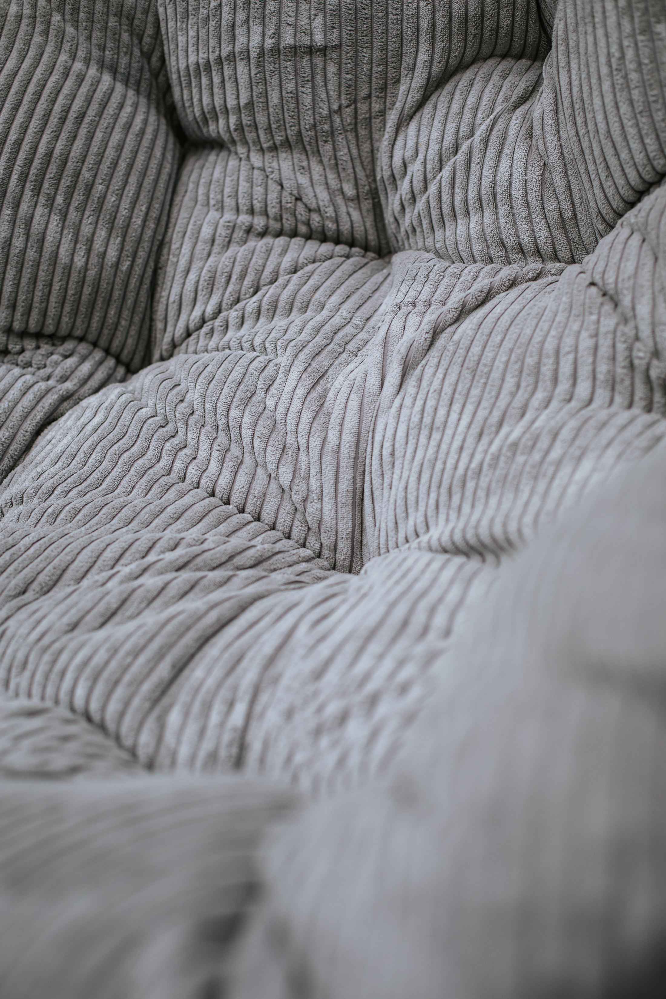 Poduszka Okrągła na Papasan Sztruks