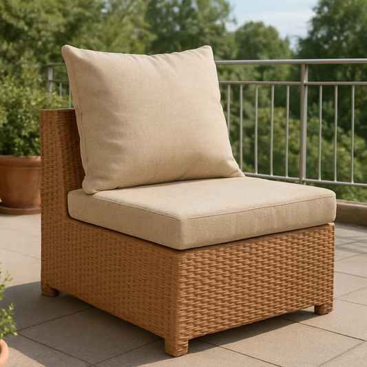 Poduszki ogrodowe na rattan Solano LUX