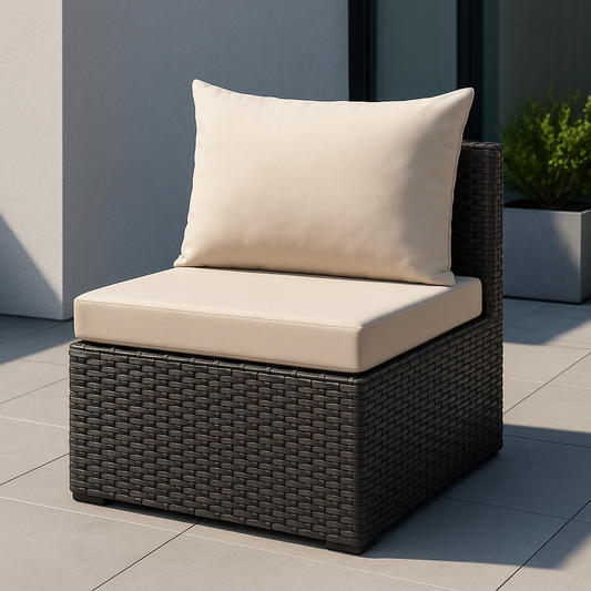 Poduszki ogrodowe na rattan Solano LUX