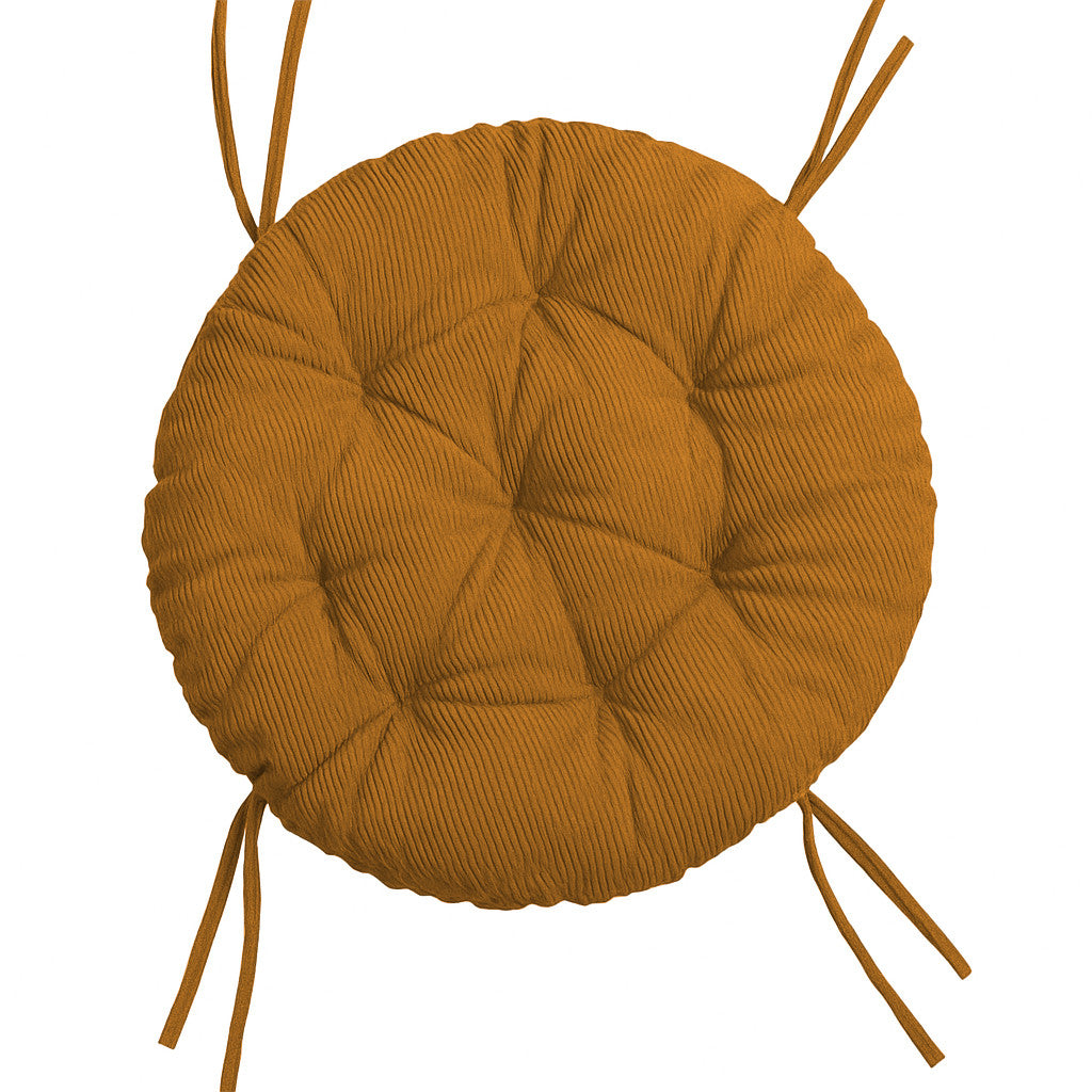 Poduszka Okrągła na Papasan Sztruks