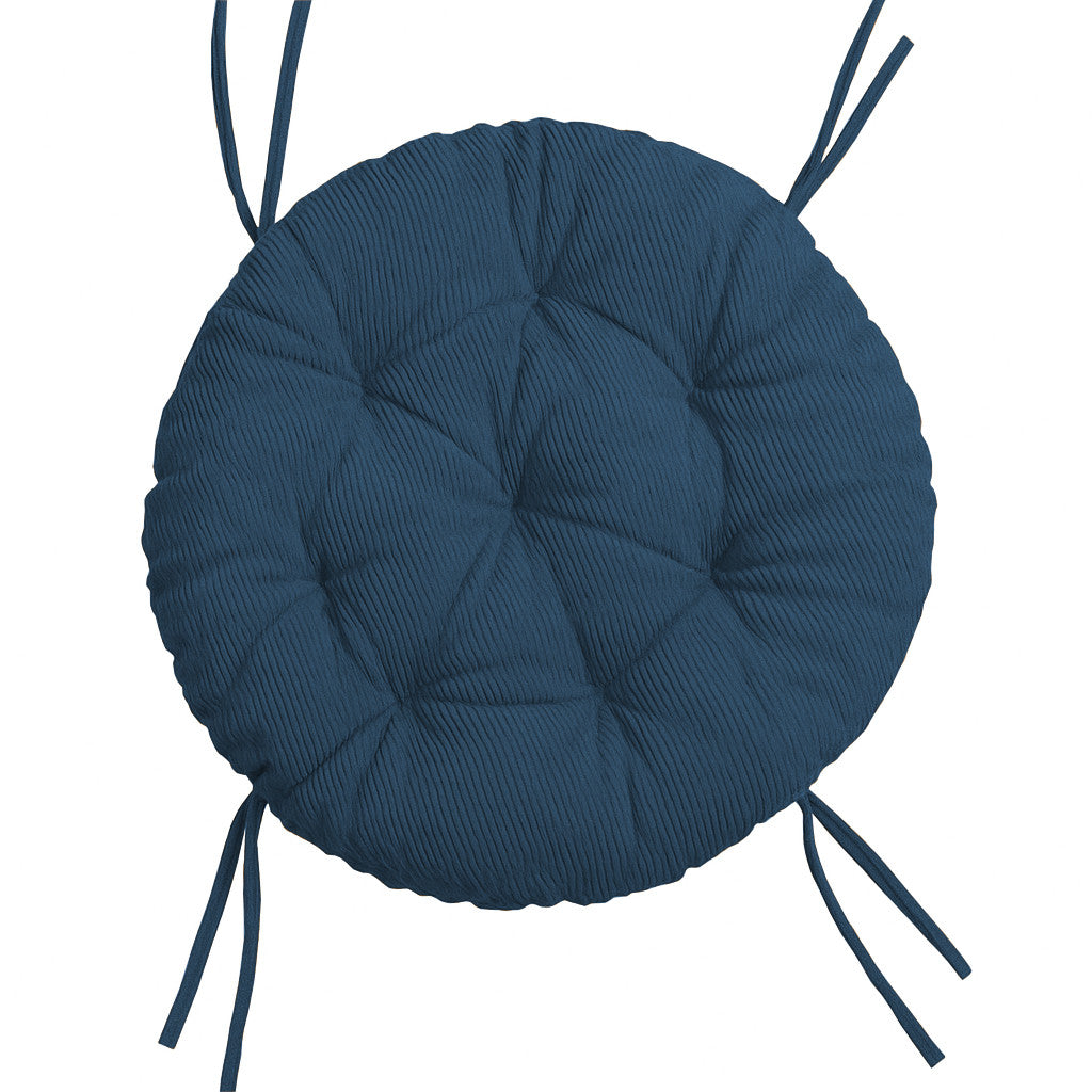 Poduszka Okrągła na Papasan Sztruks