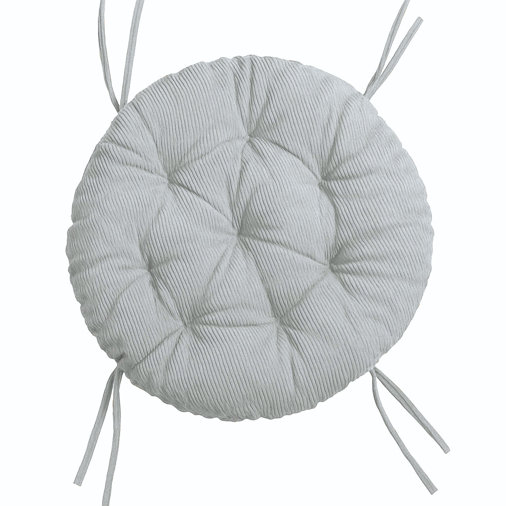 Poduszka Okrągła na Papasan Sztruks