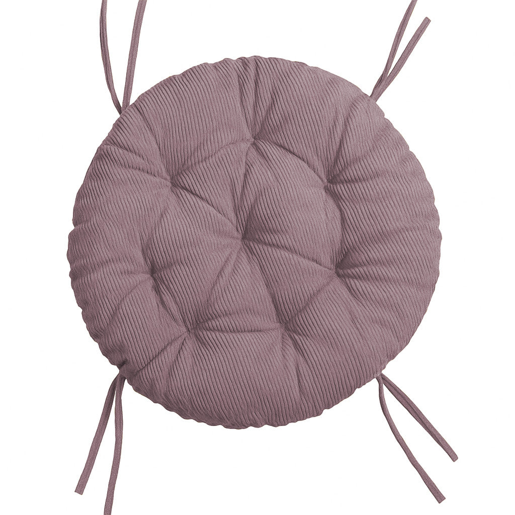 Poduszka Okrągła na Papasan Sztruks