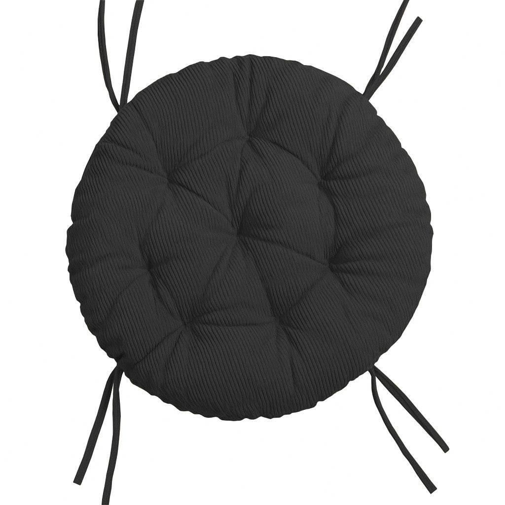 Poduszka Okrągła na Papasan Sztruks