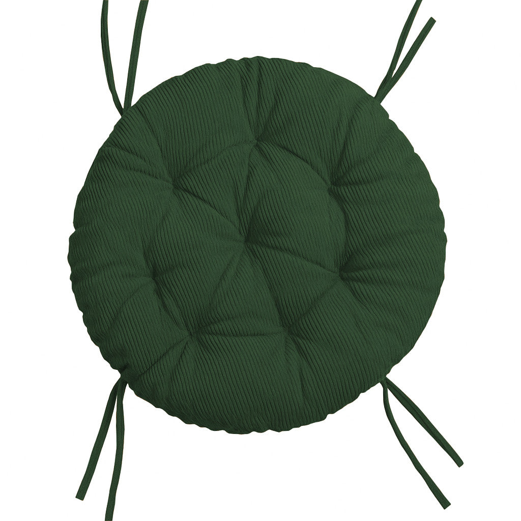 Poduszka Okrągła na Papasan Sztruks