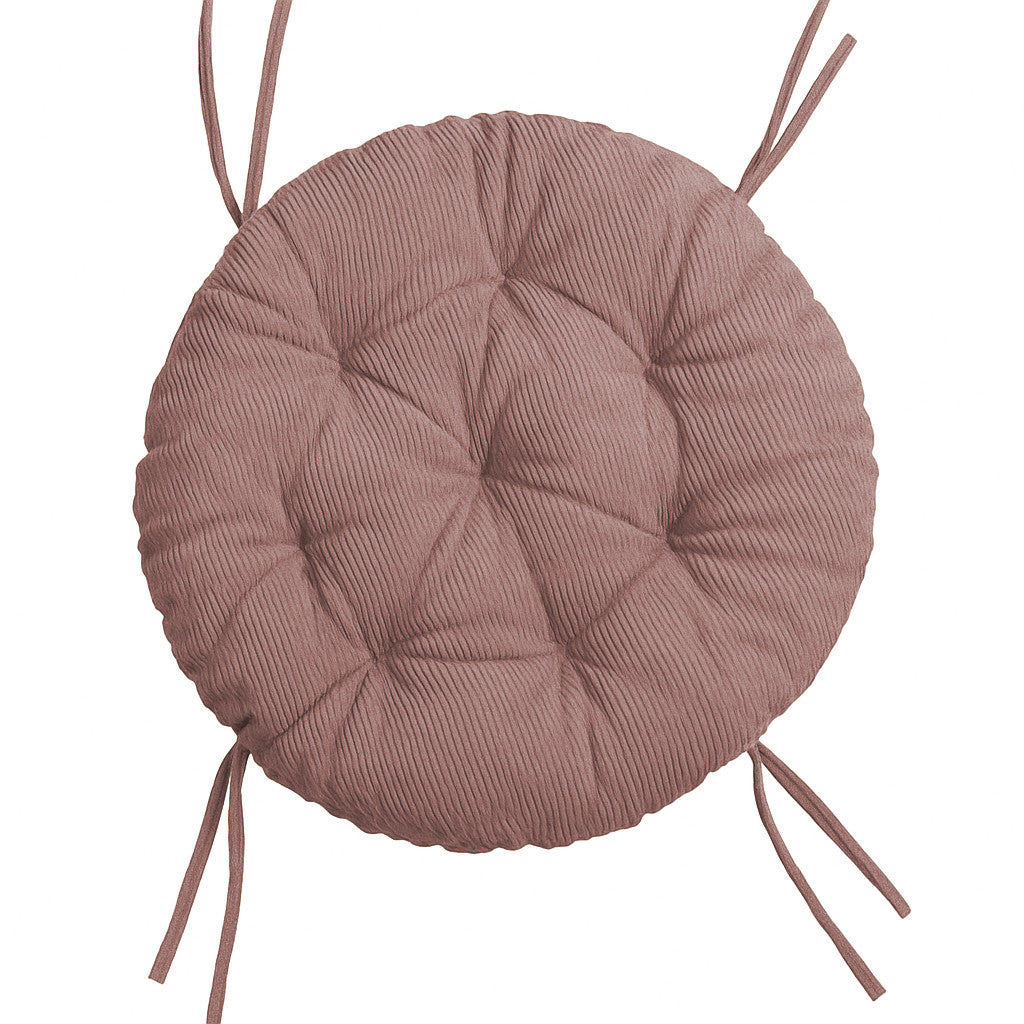 Poduszka Okrągła na Papasan Sztruks