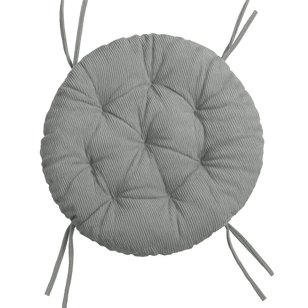 Poduszka Okrągła na Papasan Sztruks