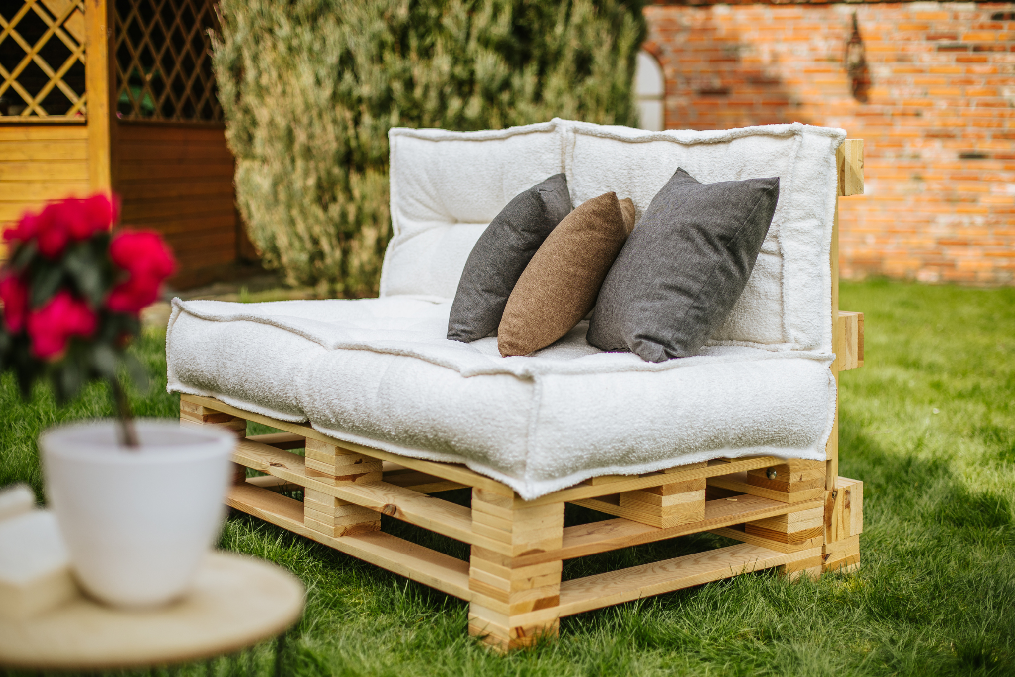 Poduszki na Meble Ogrodowe Aspen Boucle