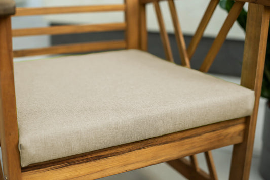 Poduszka na Krzesło ze Szlufkami LUX