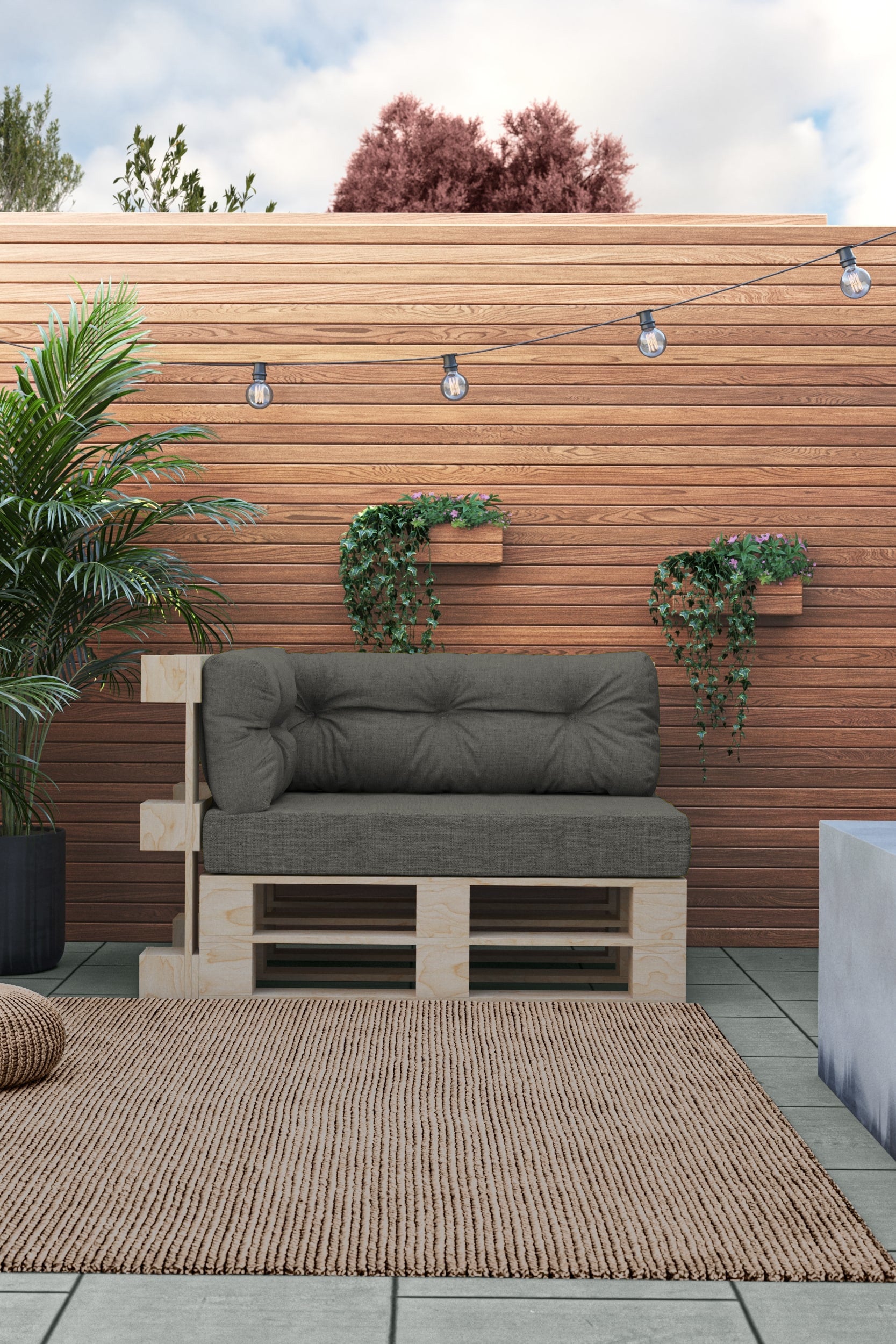 Poduszki Na Meble Ogrodowe GRENADA LUX UV: Pikowane, OEKO-TEX® 100 – Idealne do Każdego Ogrodu
