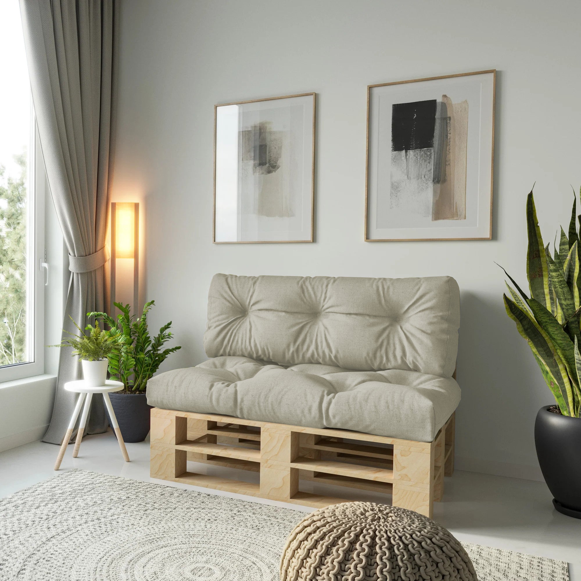 Poduszki Na Meble Ogrodowe OSLO LUX UV: Pikowane, z Atestem OEKO-TEX® 100 – Idealne do Ogrodu i Domu