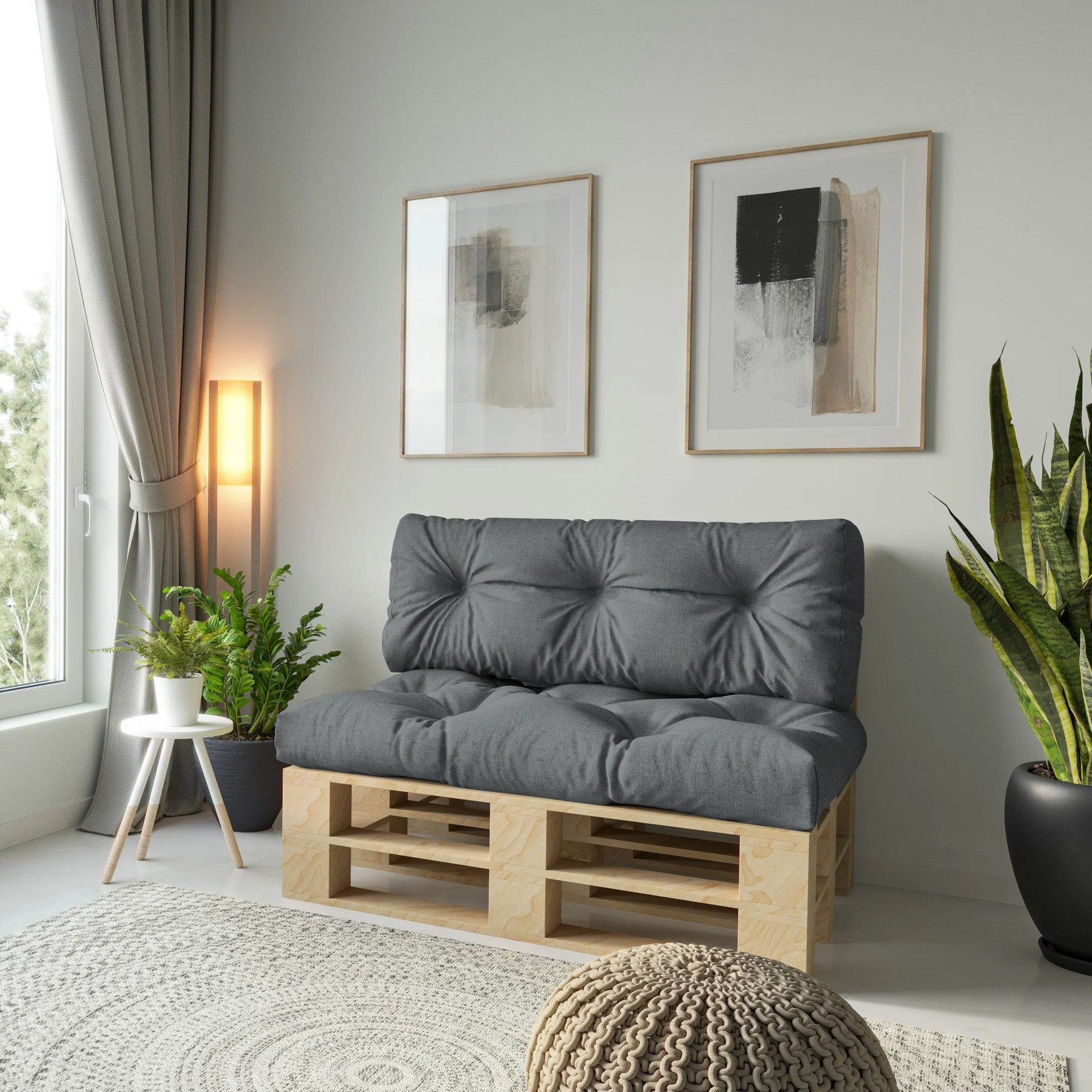 Poduszki Na Meble Ogrodowe OSLO LUX UV: Pikowane, z Atestem OEKO-TEX® 100 – Idealne do Ogrodu i Domu