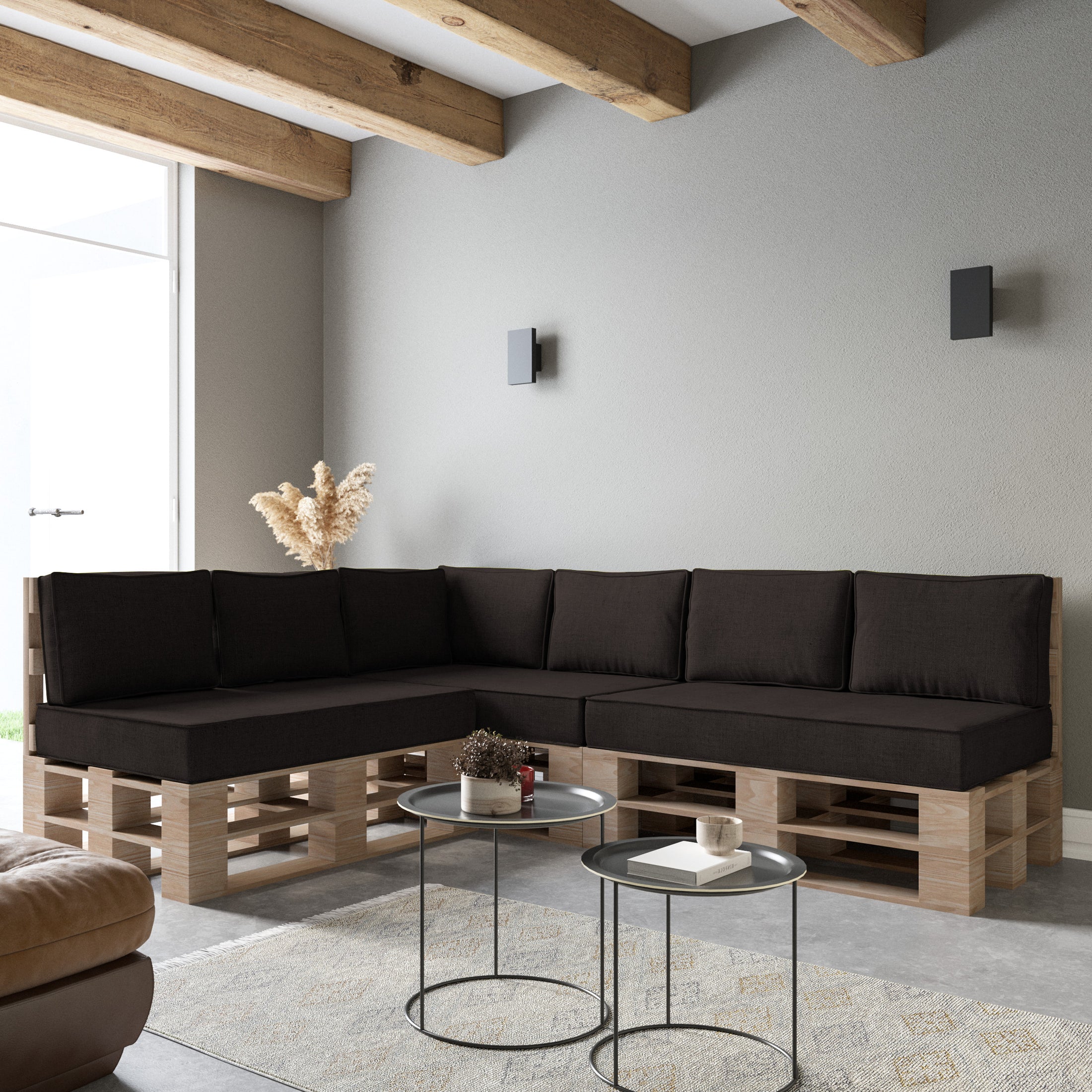 Poduszki Ogrodowe SEVILLA LUX UV: Eleganckie, Trwałe, Zdobione Kedrą, Zestawy i Pojedyncze – Idealne do Każdego Ogrodu, Atest OEKO-TEX® 100