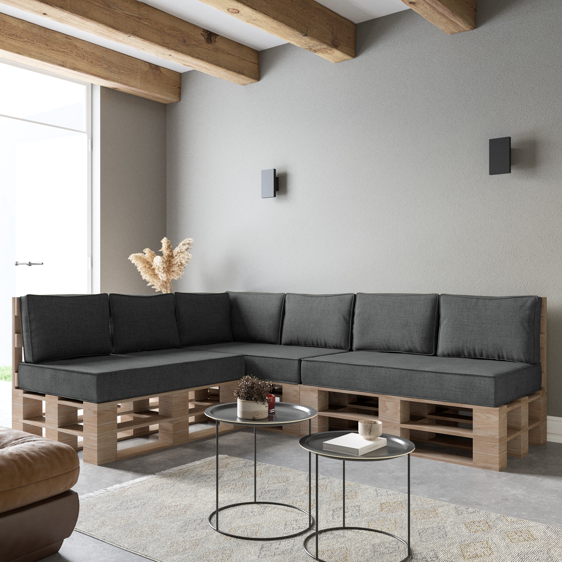Poduszki Ogrodowe SEVILLA LUX UV: Eleganckie, Trwałe, Zdobione Kedrą, Zestawy i Pojedyncze – Idealne do Każdego Ogrodu, Atest OEKO-TEX® 100