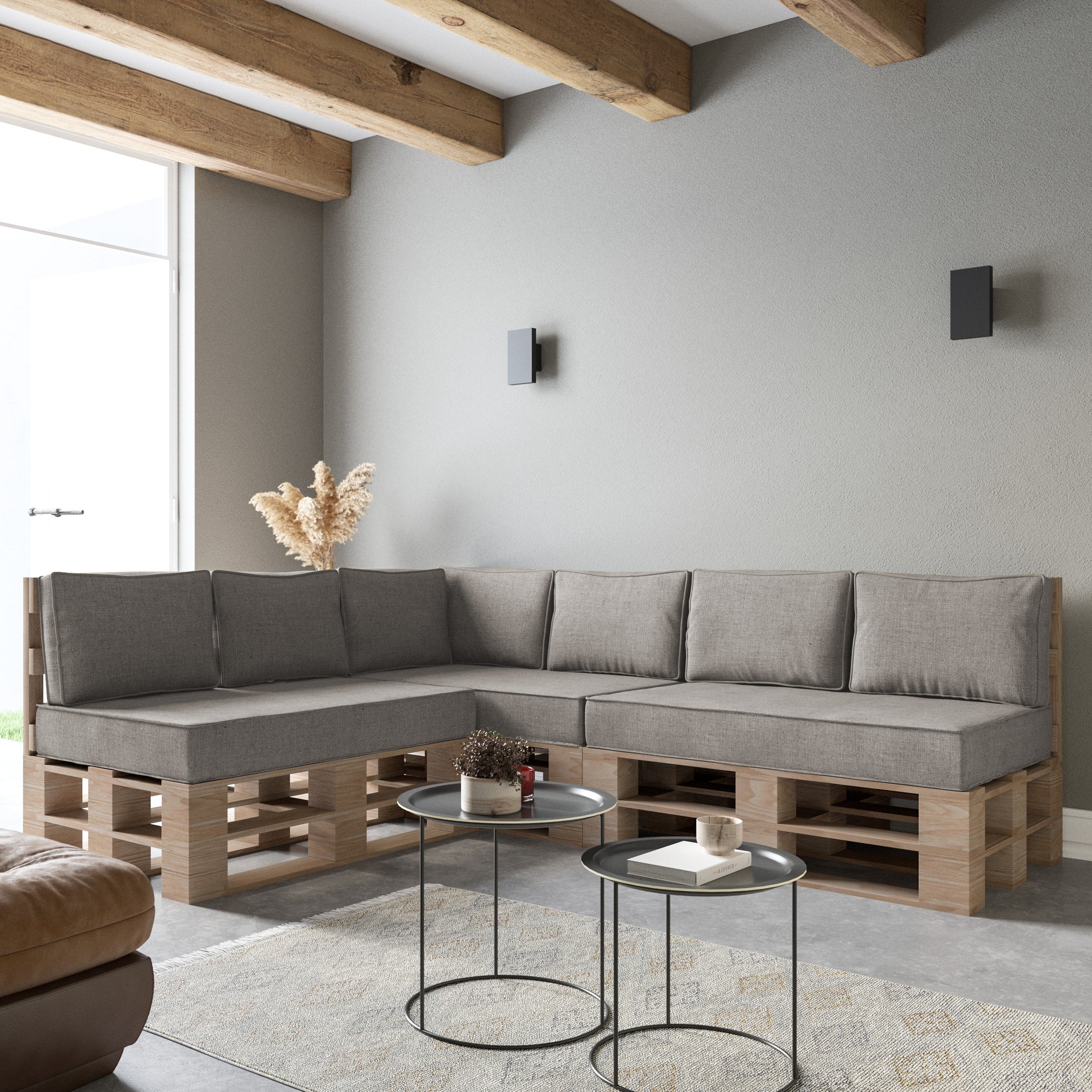 Poduszki Ogrodowe SEVILLA LUX UV: Eleganckie, Trwałe, Zdobione Kedrą, Zestawy i Pojedyncze – Idealne do Każdego Ogrodu, Atest OEKO-TEX® 100