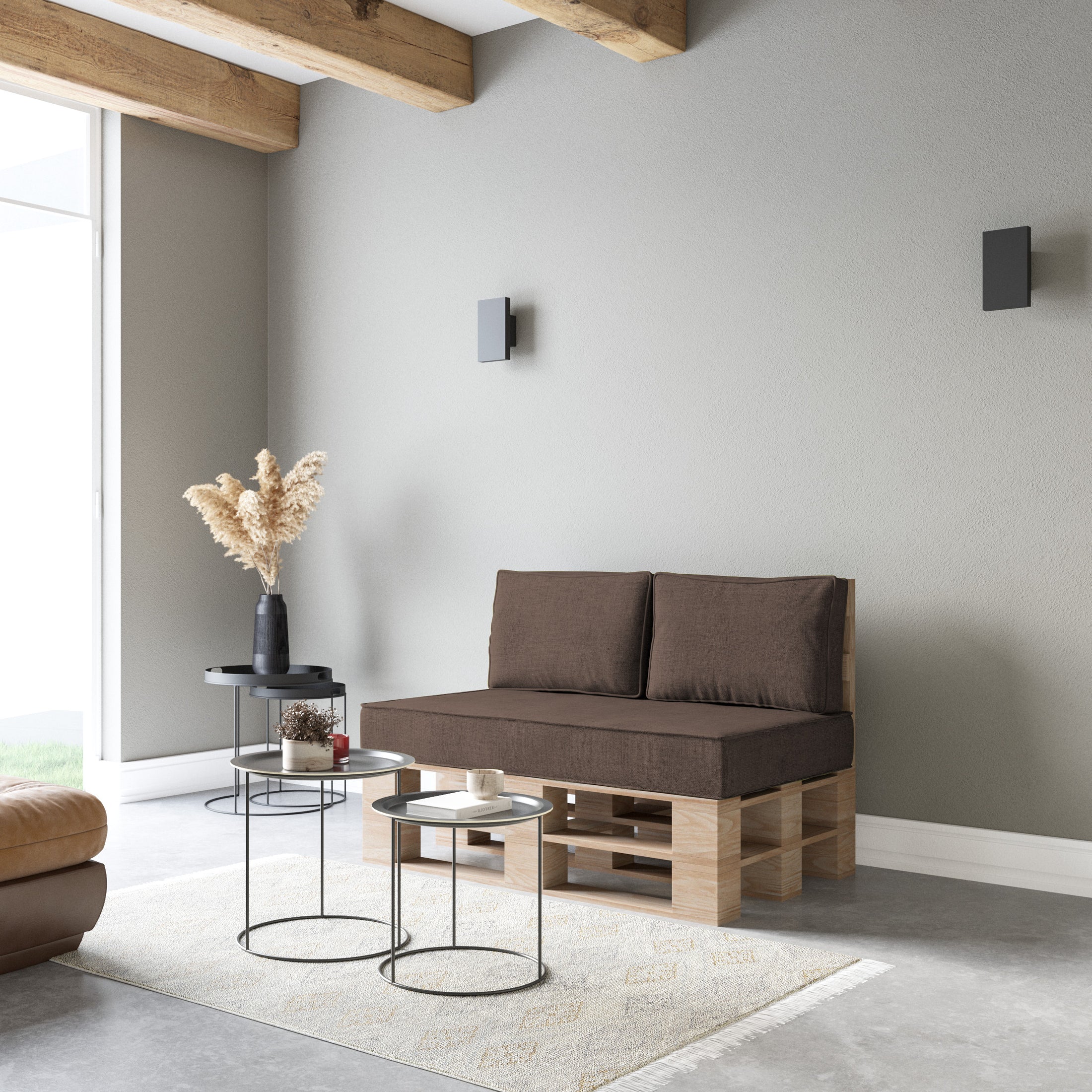 Poduszki Ogrodowe SEVILLA LUX UV: Eleganckie, Trwałe, Zdobione Kedrą, Zestawy i Pojedyncze – Idealne do Każdego Ogrodu, Atest OEKO-TEX® 100