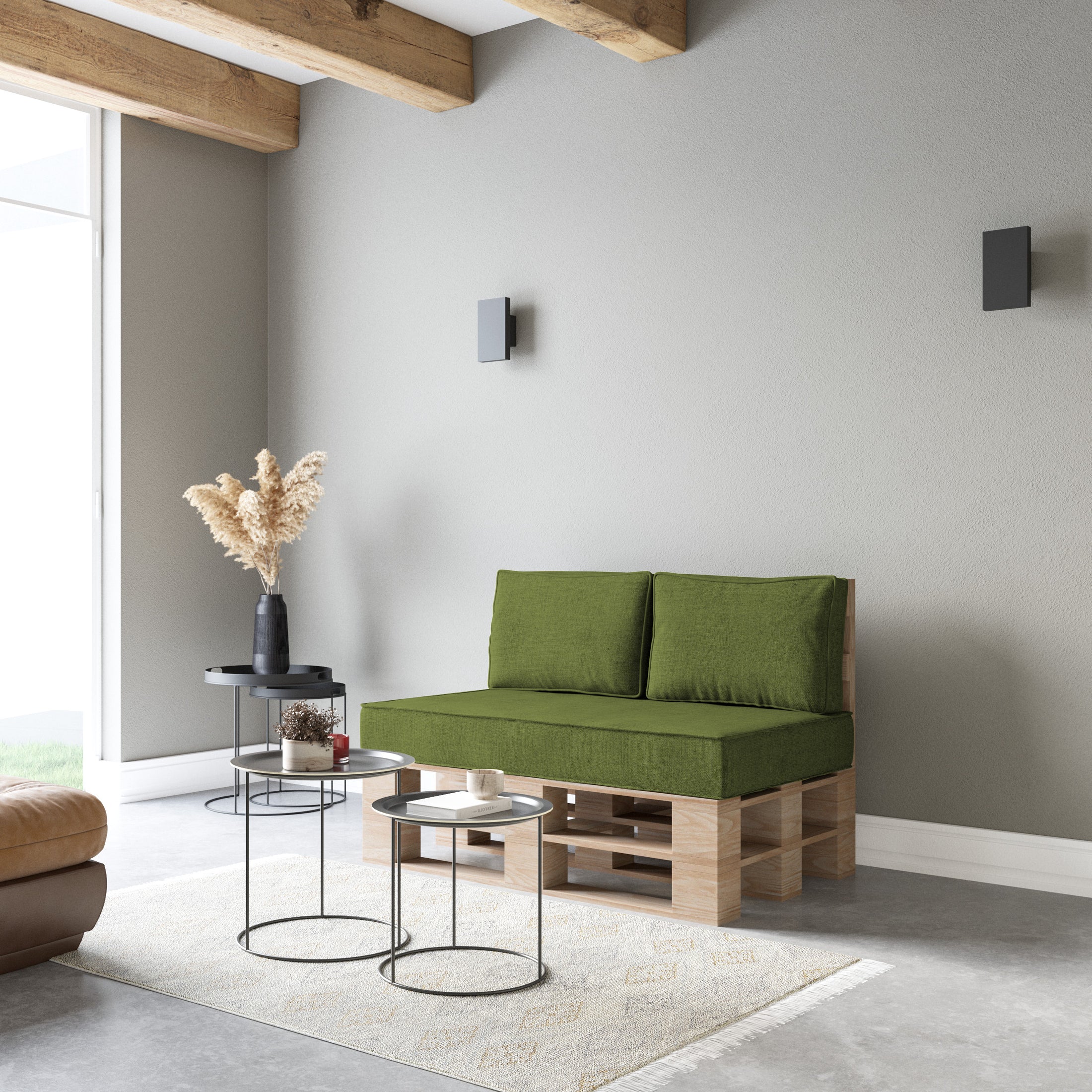 Poduszki Ogrodowe SEVILLA LUX UV: Eleganckie, Trwałe, Zdobione Kedrą, Zestawy i Pojedyncze – Idealne do Każdego Ogrodu, Atest OEKO-TEX® 100