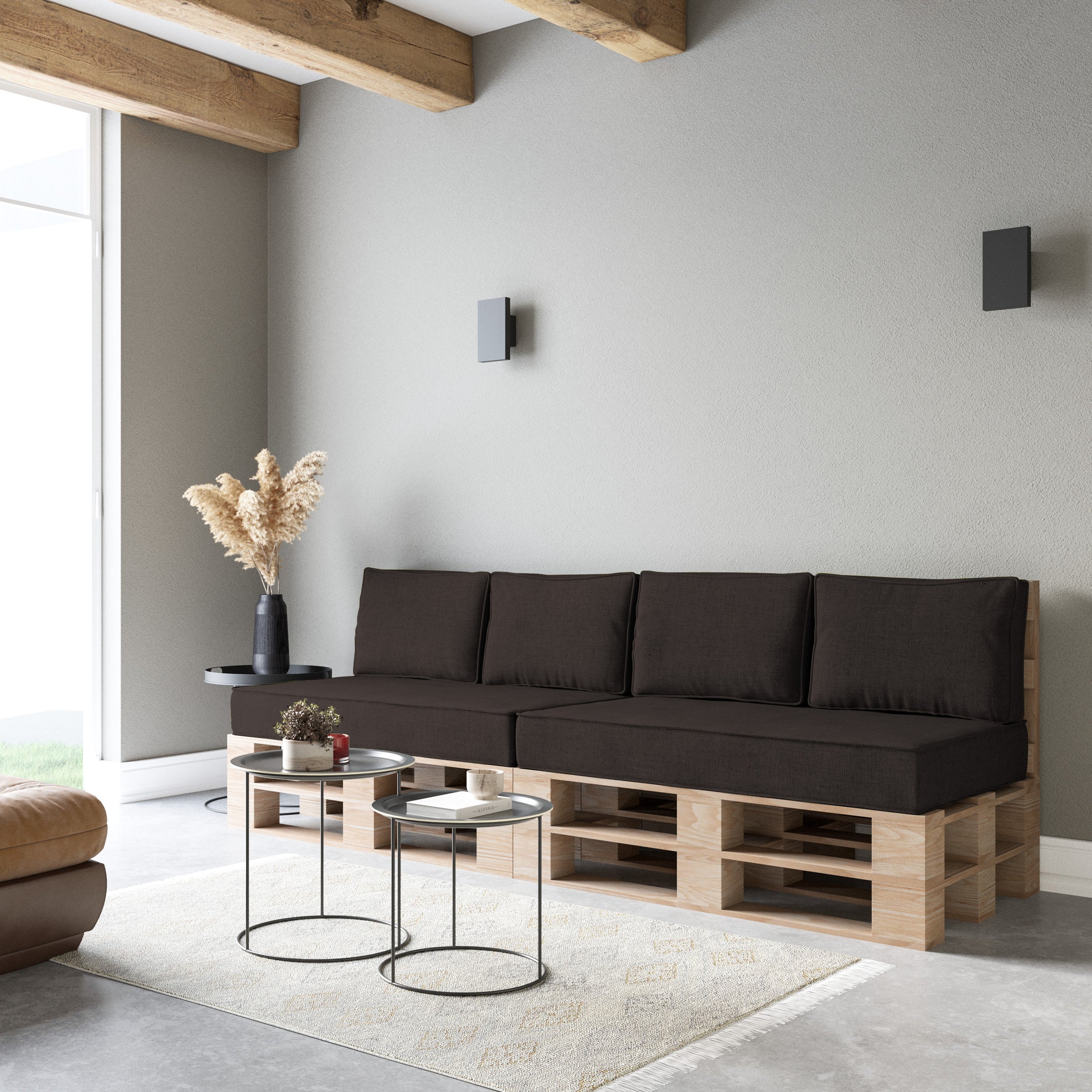 Poduszki Ogrodowe SEVILLA LUX UV: Eleganckie, Trwałe, Zdobione Kedrą, Zestawy i Pojedyncze – Idealne do Każdego Ogrodu, Atest OEKO-TEX® 100