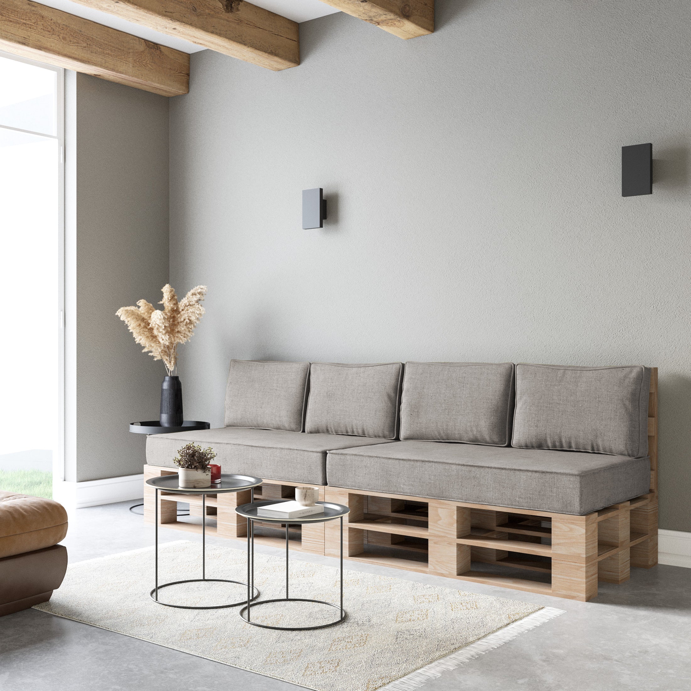 Poduszki Ogrodowe SEVILLA LUX UV: Eleganckie, Trwałe, Zdobione Kedrą, Zestawy i Pojedyncze – Idealne do Każdego Ogrodu, Atest OEKO-TEX® 100