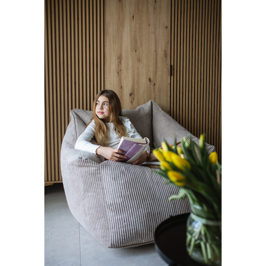 Fotel worek Lazy Sztruks