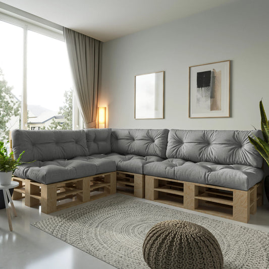 Poduszki Na Meble Ogrodowe OSLO LUX UV: Pikowane, z Atestem OEKO-TEX® 100 – Idealne do Ogrodu i Domu