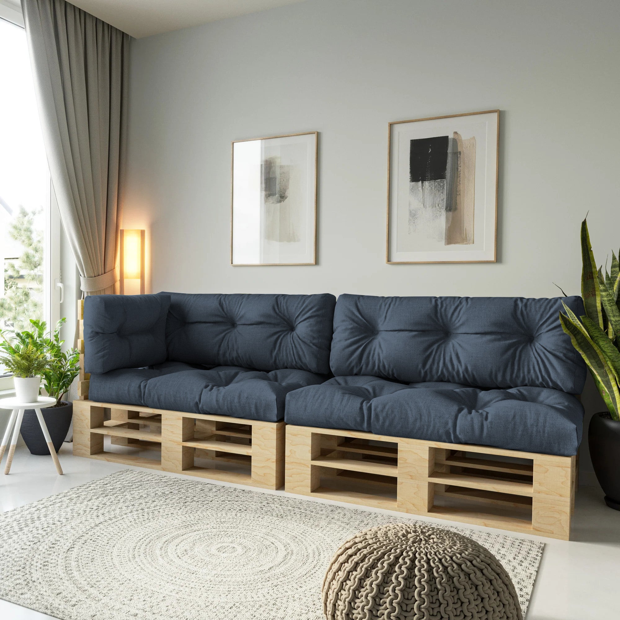 Poduszki Na Meble Ogrodowe OSLO LUX UV: Pikowane, z Atestem OEKO-TEX® 100 – Idealne do Ogrodu i Domu