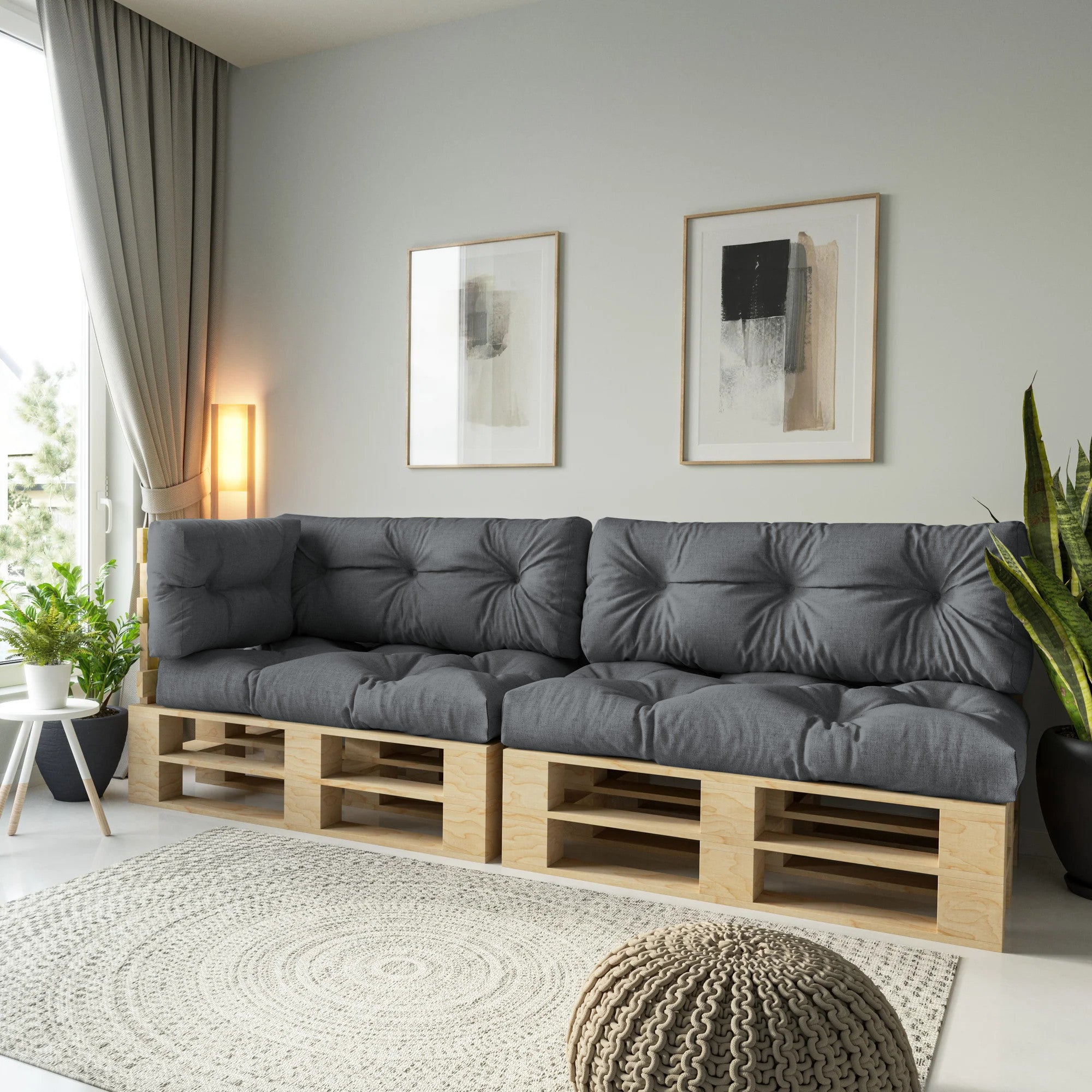 Poduszki Na Meble Ogrodowe OSLO LUX UV: Pikowane, z Atestem OEKO-TEX® 100 – Idealne do Ogrodu i Domu