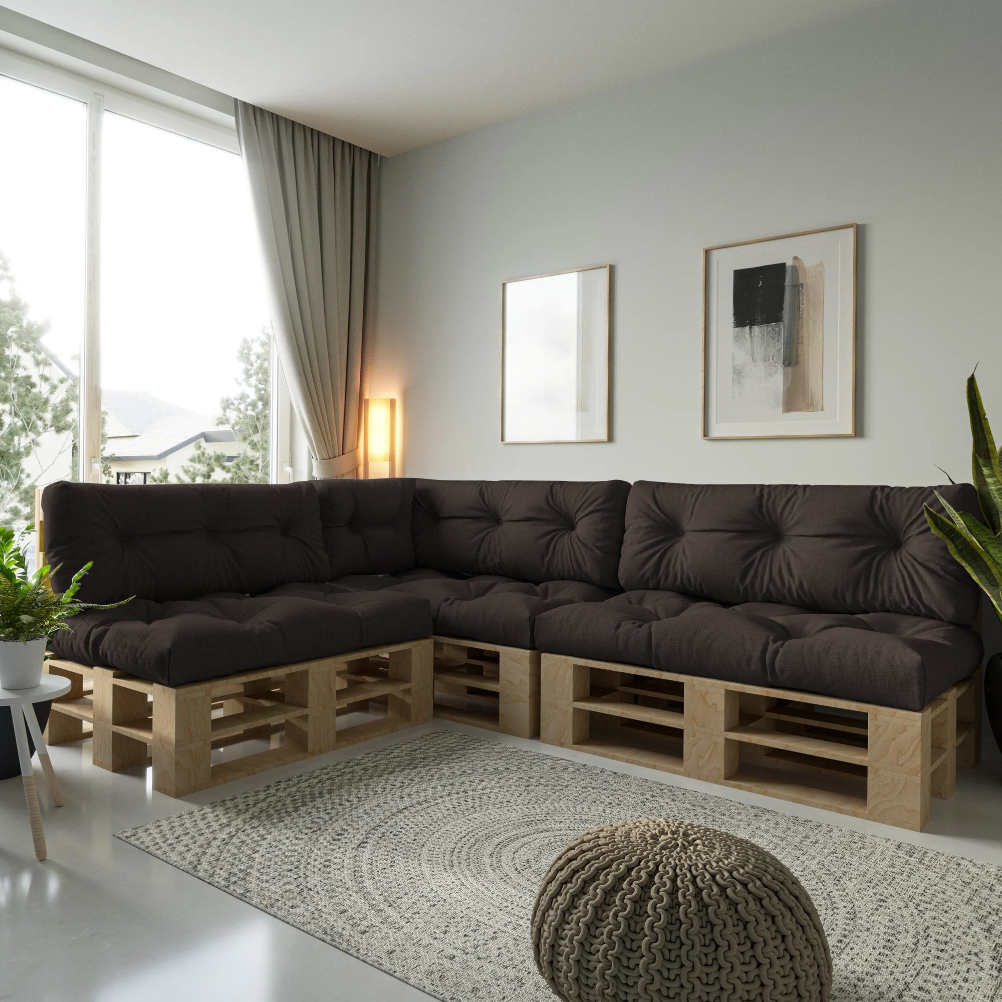 Poduszki Na Meble Ogrodowe OSLO LUX UV: Pikowane, z Atestem OEKO-TEX® 100 – Idealne do Ogrodu i Domu