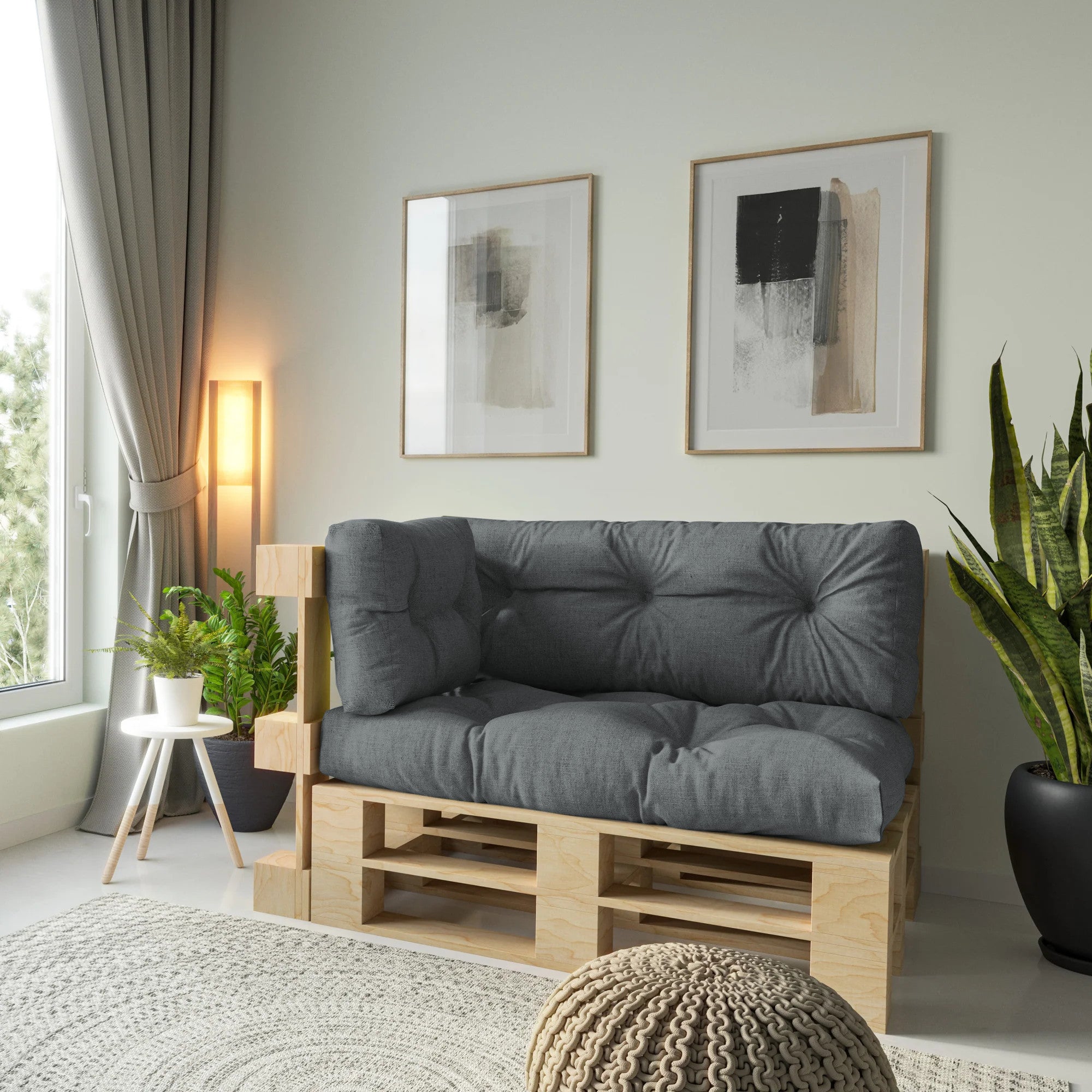 Poduszki Na Meble Ogrodowe OSLO LUX UV: Pikowane, z Atestem OEKO-TEX® 100 – Idealne do Ogrodu i Domu