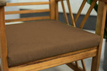 Poduszki na krzesło ze szlufkami