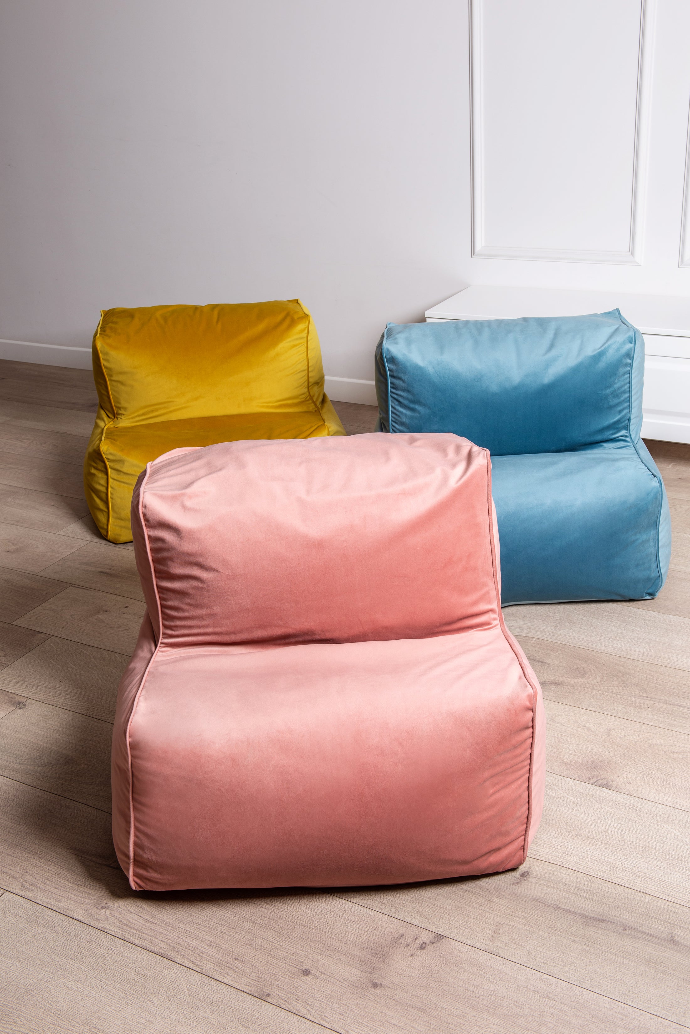 Modułowy Fotel Pufa ELKA Velvet - Aksamitny Komfort i Estetyka, Idealny do Każdego Wnętrza, Dostępny w Różnych Kolorach